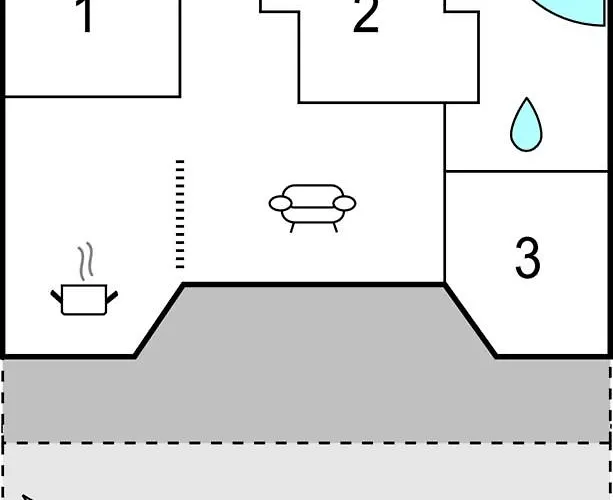 Vakantiehuis 3 Bedroom Beautiful In